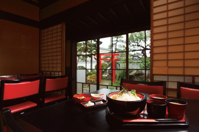 Eat U-men at a Samurai residence! Kichimi noodles