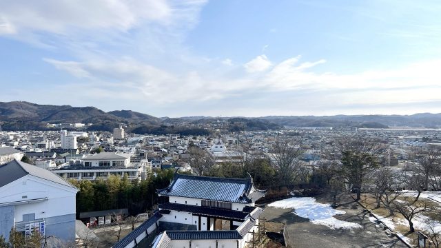 Spots around Shiroishi Castle (East)